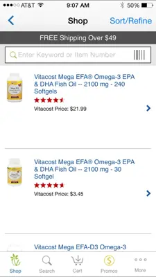 Vitacost android App screenshot 2