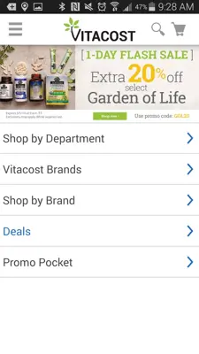 Vitacost android App screenshot 3